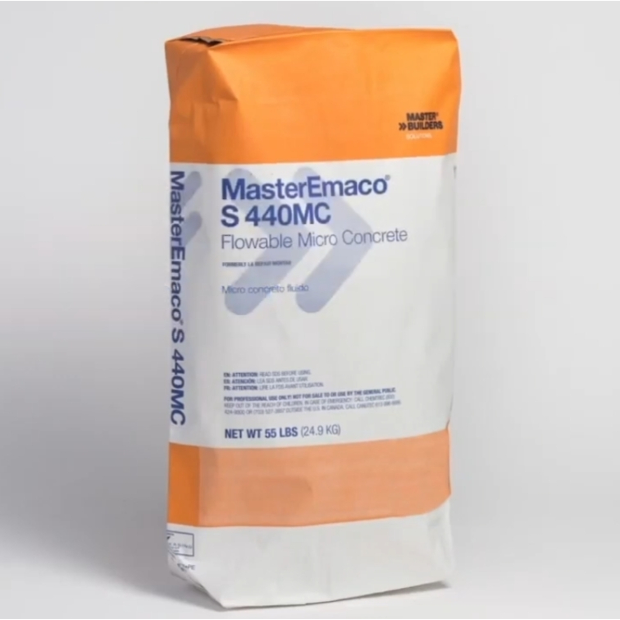 SikaEmaco 440 MC Flowable Micro Concrete 55LB, 55PK
